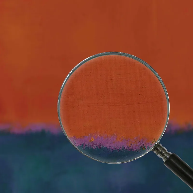 Untitled - Orange Purple Mark Rothko