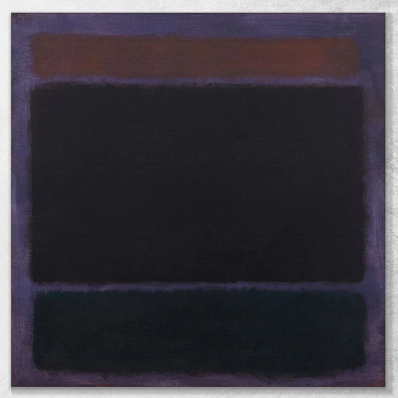Senza Titolo - Viola, Nero Mark Rothko