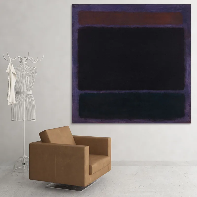 Senza Titolo - Viola, Nero Mark Rothko