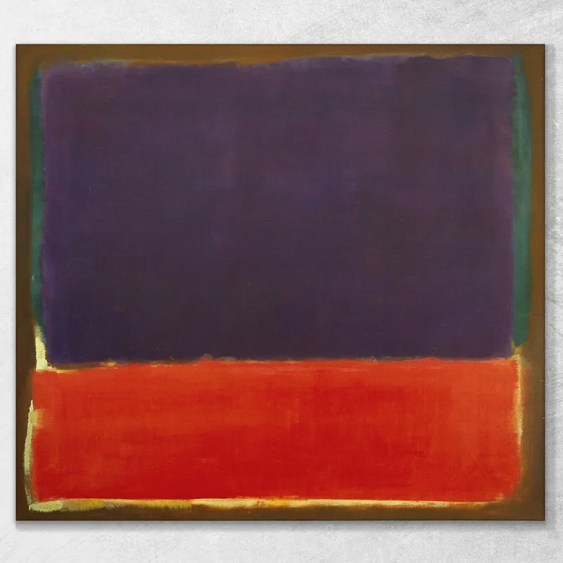 Senza Titolo - Viola, Rosso, Marrone Mark Rothko