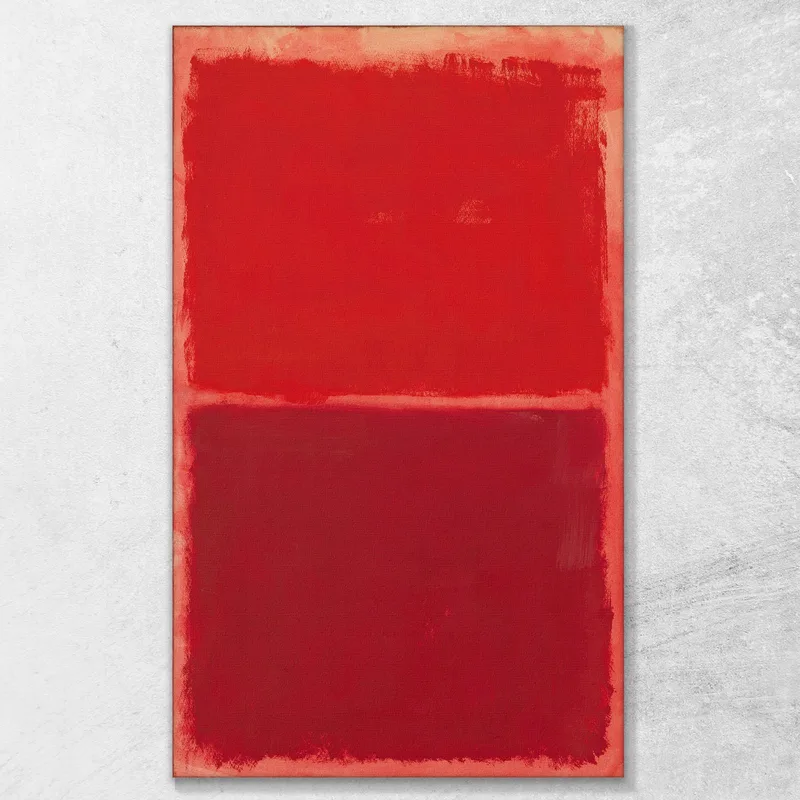 Senza Titolo - Rosso Su Rosso Mark Rothko