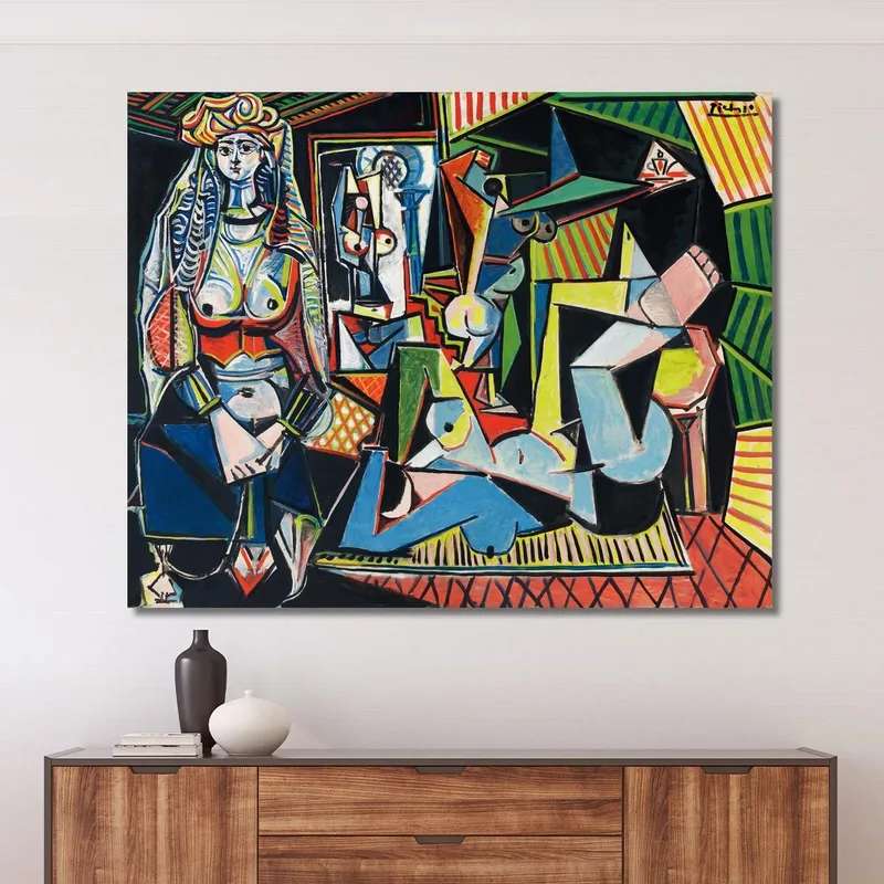 Le Donne Di Algeri Pablo Picasso