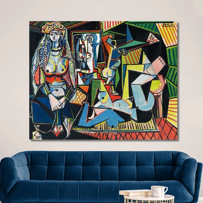 Le Donne Di Algeri Pablo Picasso