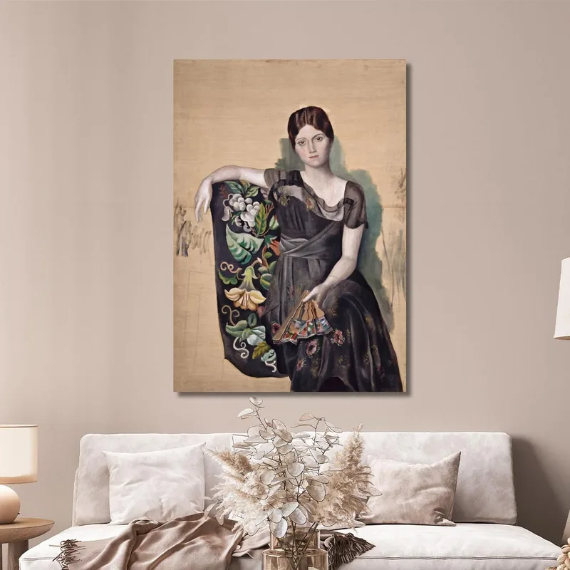 Ritratto Di Olga In Poltrona Olga In Poltrona Pablo Picasso