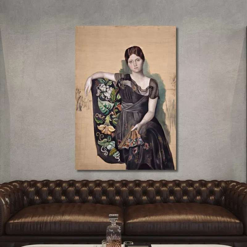 Ritratto Di Olga In Poltrona Olga In Poltrona Pablo Picasso