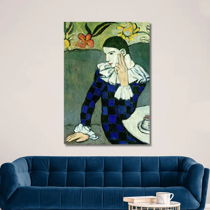 Arlecchino Seduto Pablo Picasso