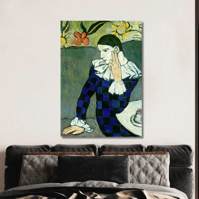 Arlecchino Seduto Pablo Picasso