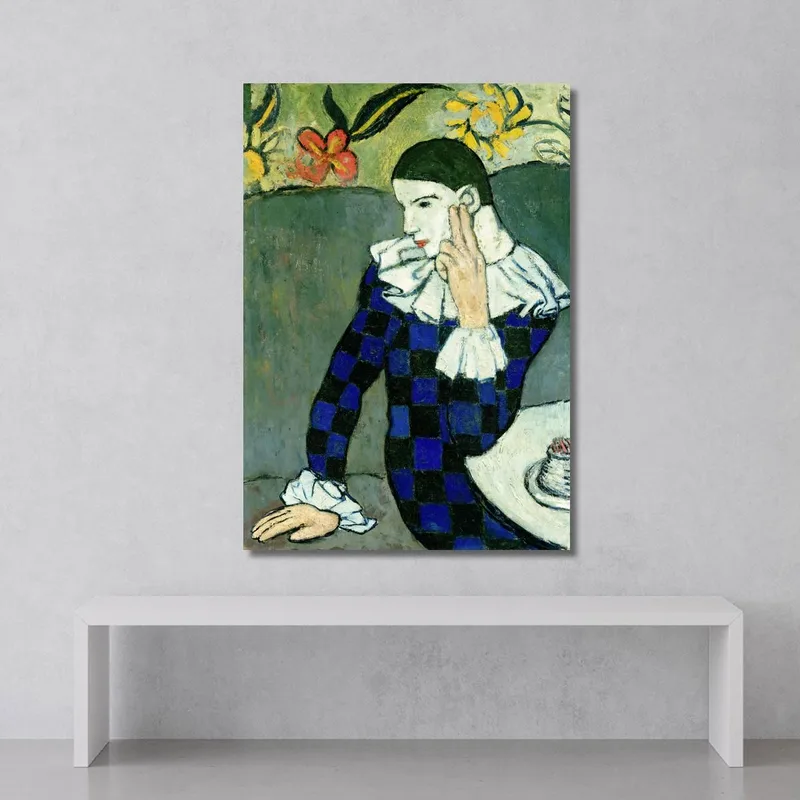 Arlecchino Seduto Pablo Picasso
