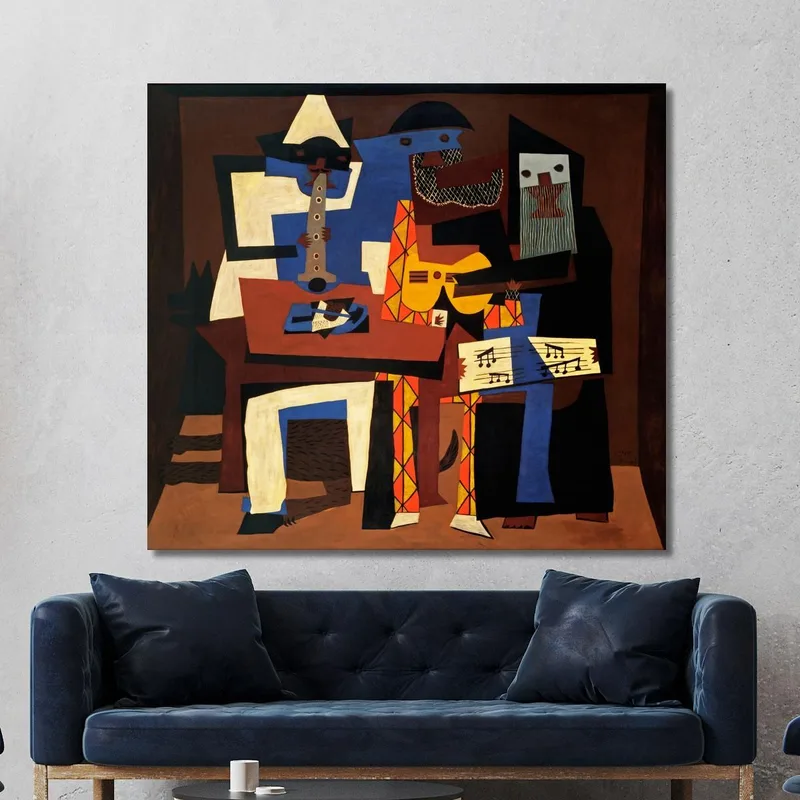 Three Musicians Pablo Picasso