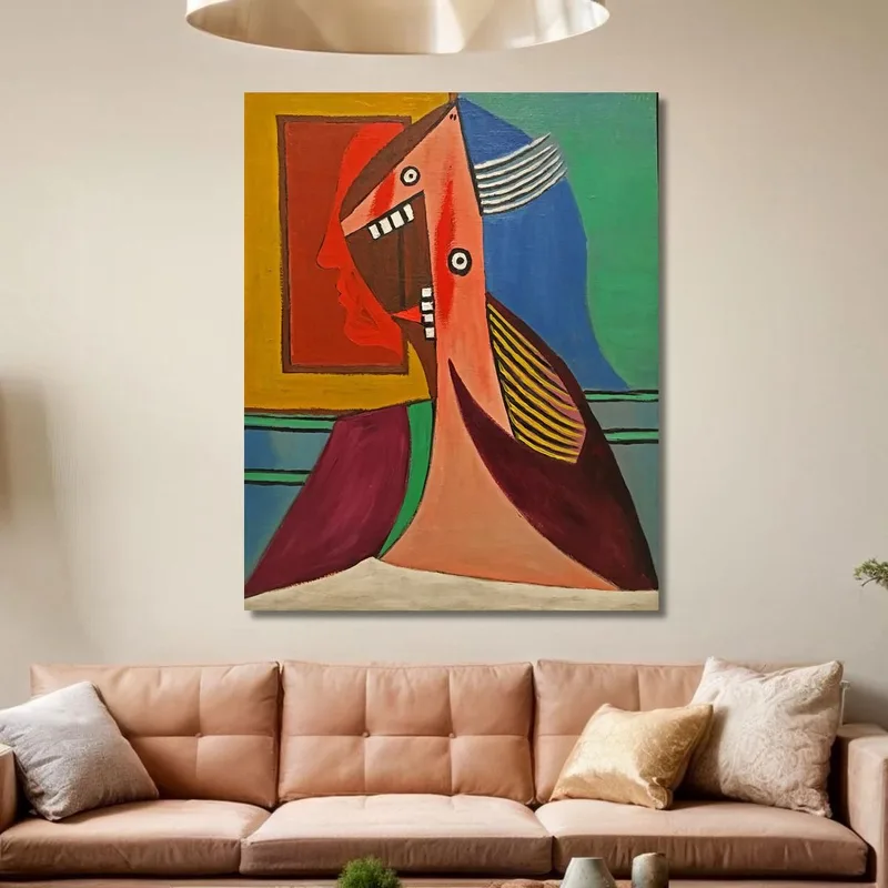 Busto Di Donna E Autoritratto Pablo Picasso