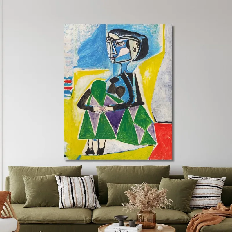 Donna Accovacciata Jacqueline Pablo Picasso