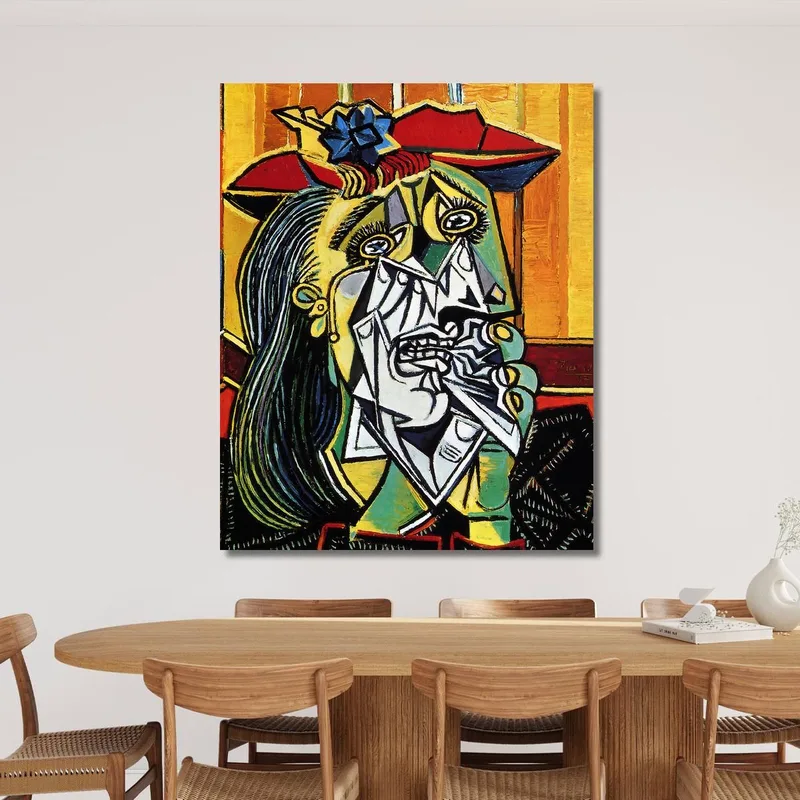 La Mujer Que Llora Pablo Picasso