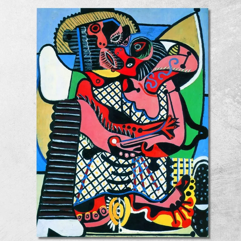 The Kiss Pablo Picasso canvas print