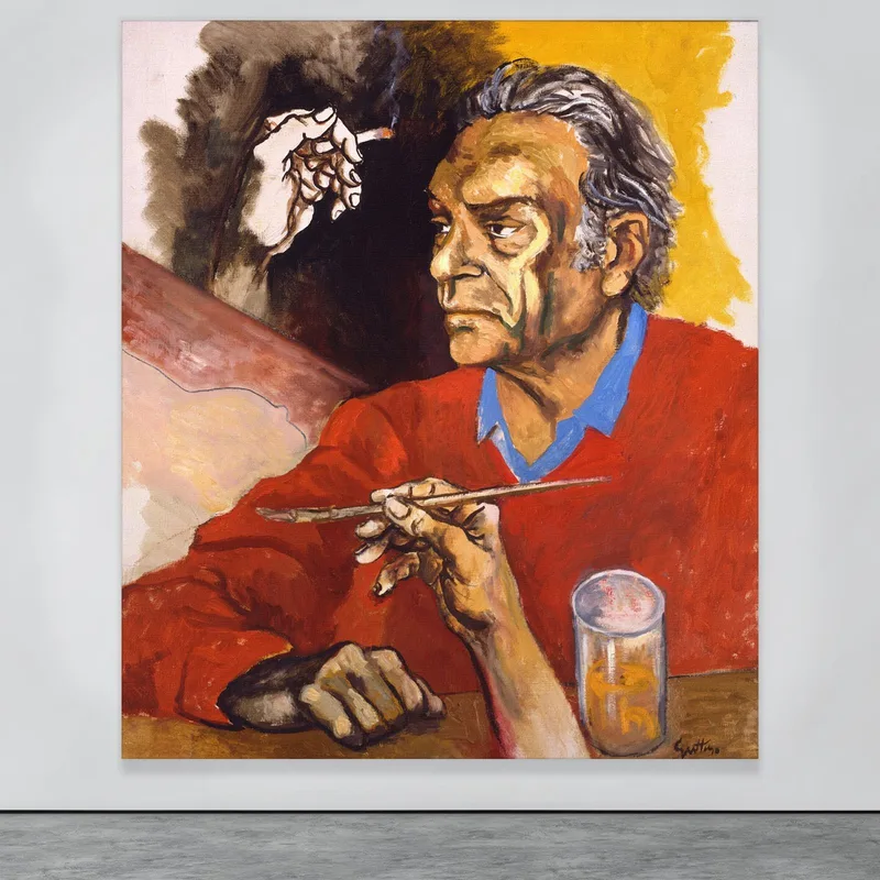 Autorretrato Renato Guttuso