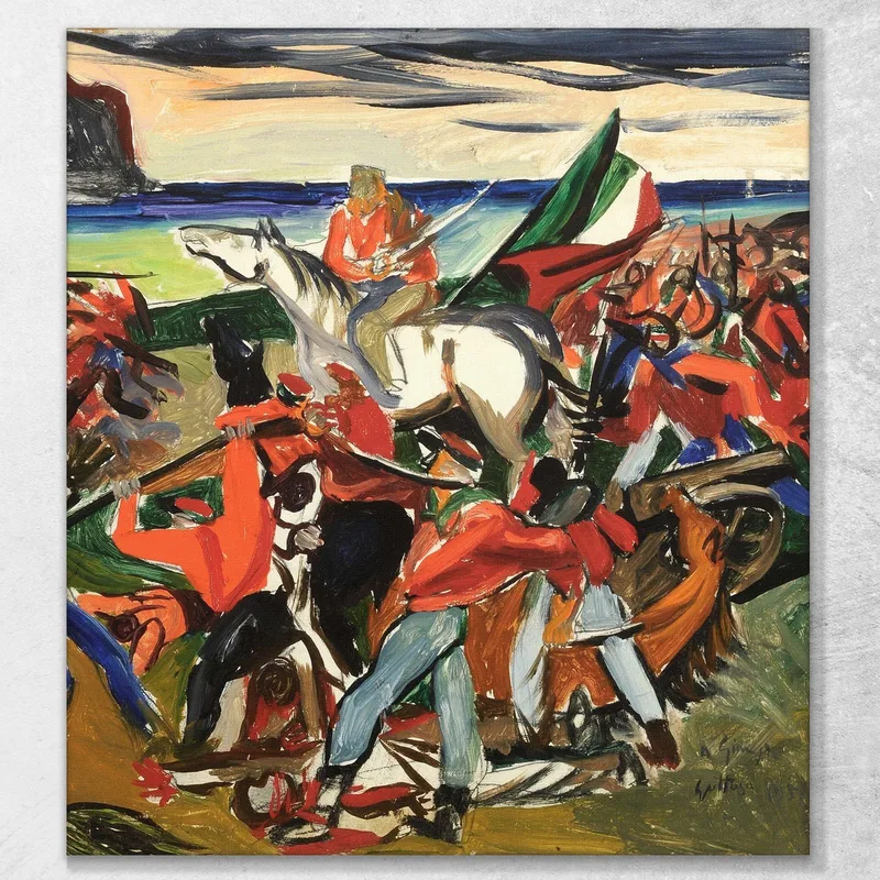 La Batalla De Ponte Ammiraglio Renato Guttuso