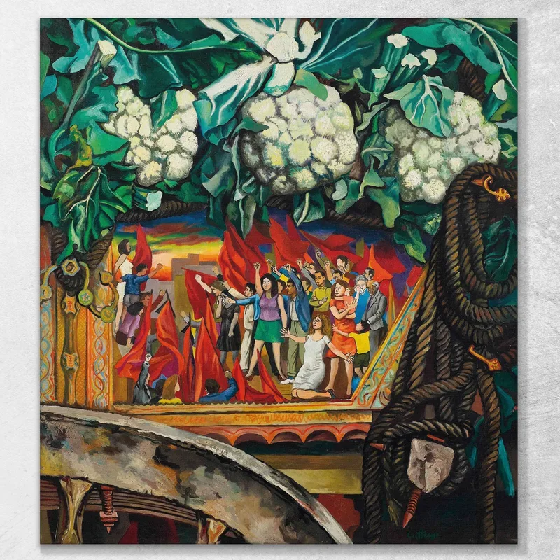 Carro Con Coles Renato Guttuso