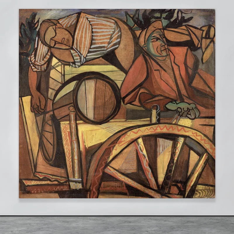 Dos Carteros De Noche Renato Guttuso
