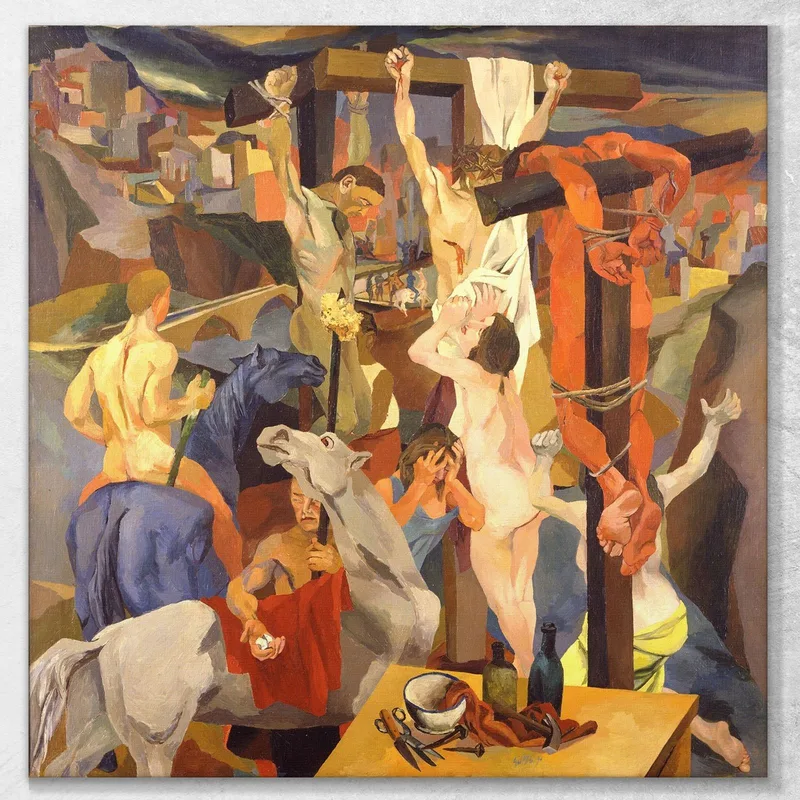 Crucifixión Renato Guttuso