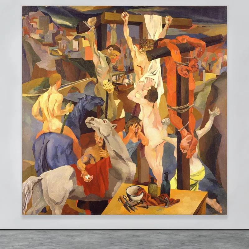 Crucifixión Renato Guttuso