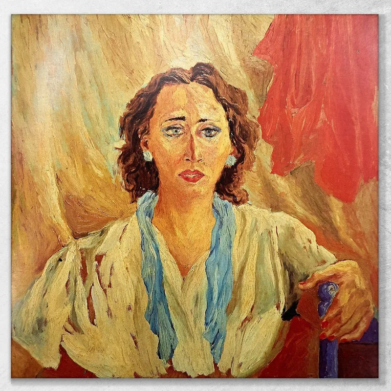 Retrato De La Marquesa María De Seta Renato Guttuso