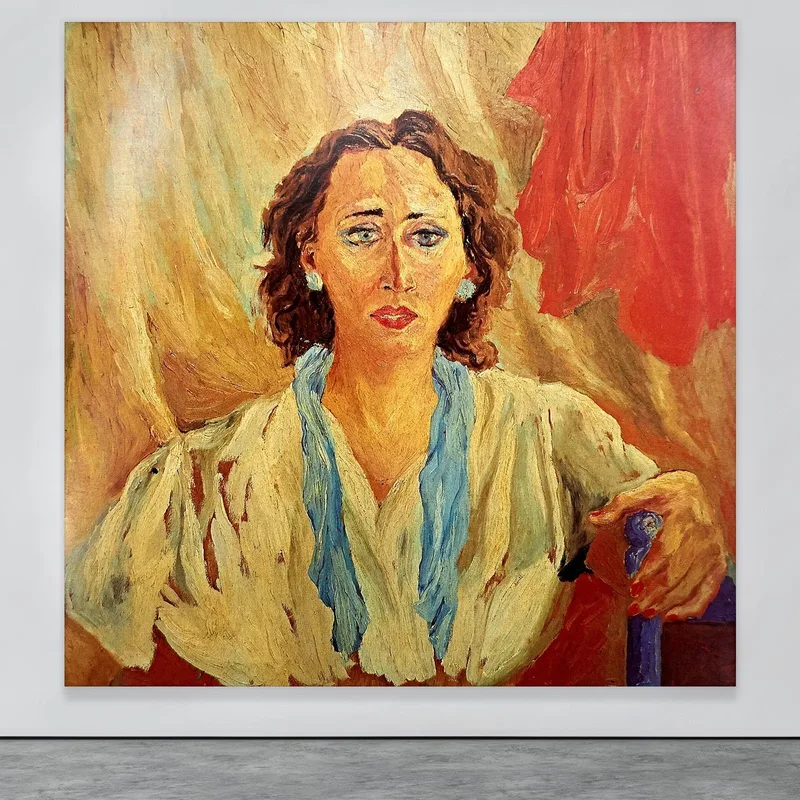 Retrato De La Marquesa María De Seta Renato Guttuso