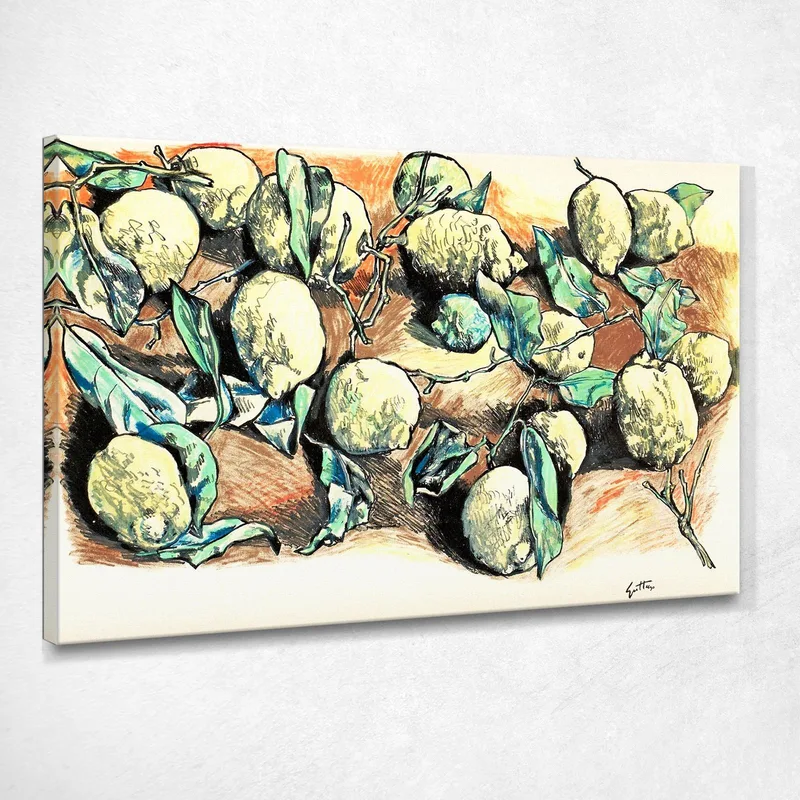 Natura Morta Renato Guttuso quadro stampa su tela