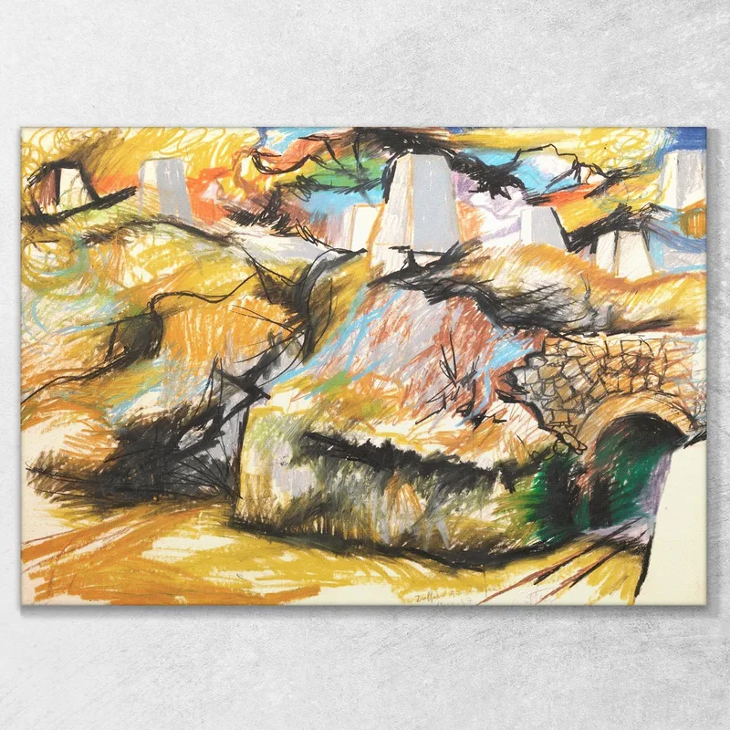 Paisaje De Azufre Renato Guttuso