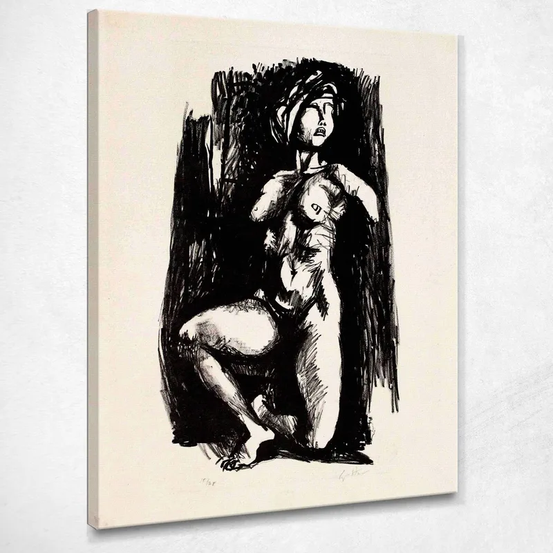 Schizzo Renato Guttuso quadro stampa su tela