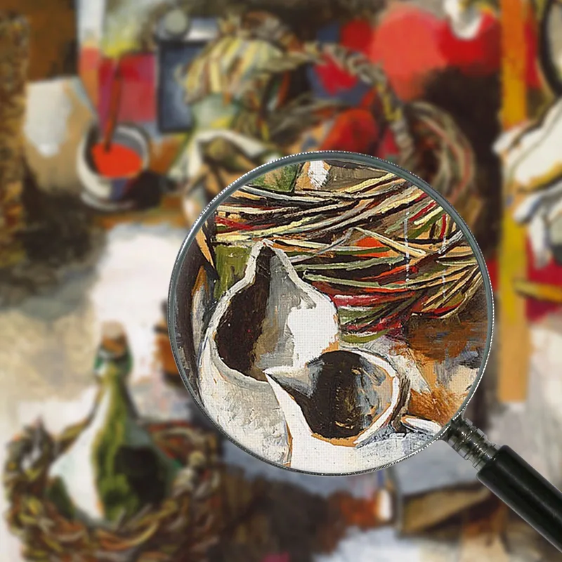Interior Con Accesorios De Estudio Renato Guttuso