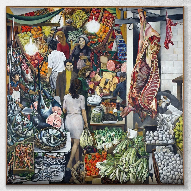 La Vucciria Renato Guttuso