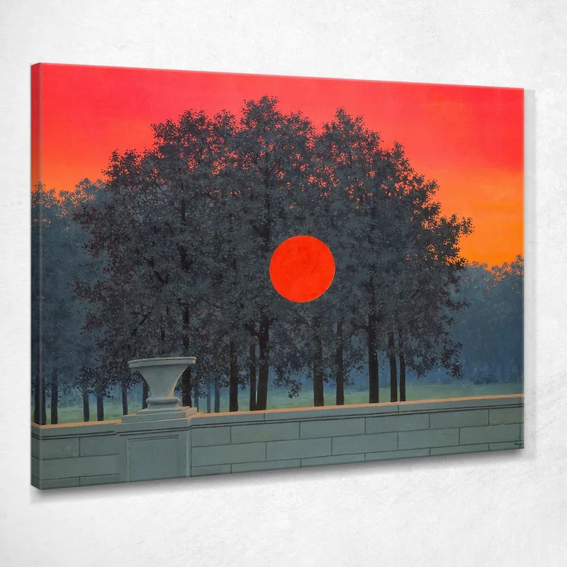 Il Banchetto René Magritte quadro stampa su tela