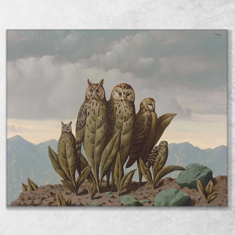 Companions Of Fear René Magritte