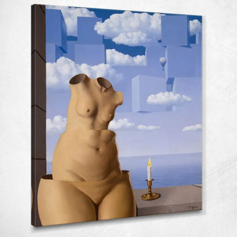 Deliri Di Grandezza René Magritte quadro stampa su tela