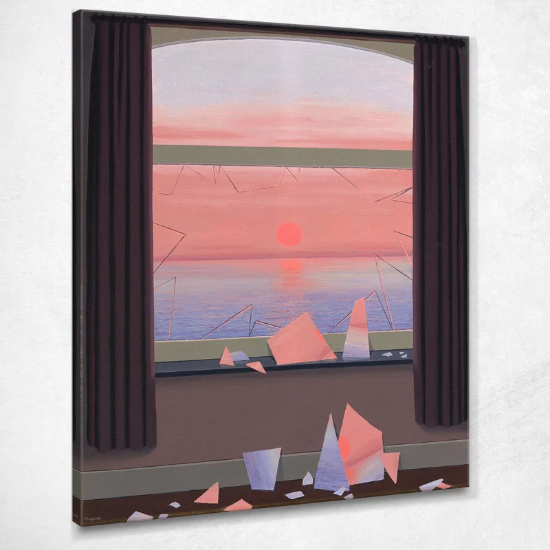 Il Mondo Delle Immagini René Magritte quadro stampa su tela