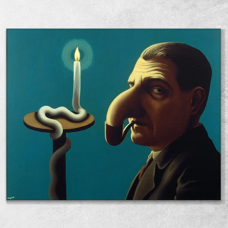 The Philosophical Lamp René Magritte
