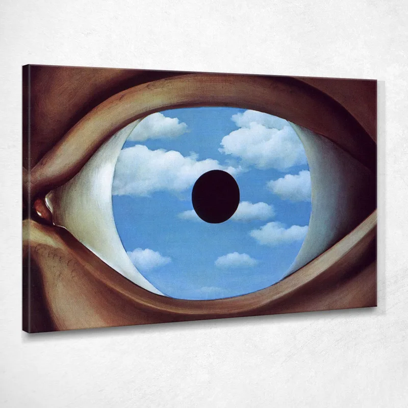 Il Falso Specchio René Magritte quadro stampa su tela