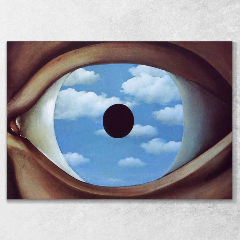 Le Faux Miroir  René Magritte