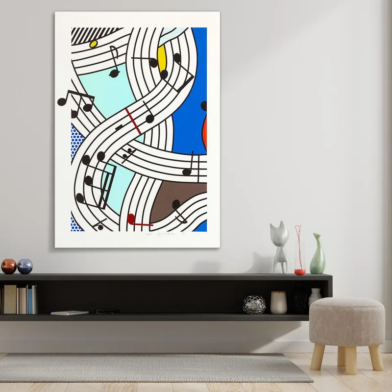 Composición I Roy Lichtenstein
