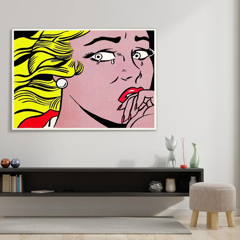 Weinendes Mädchen Roy Lichtenstein
