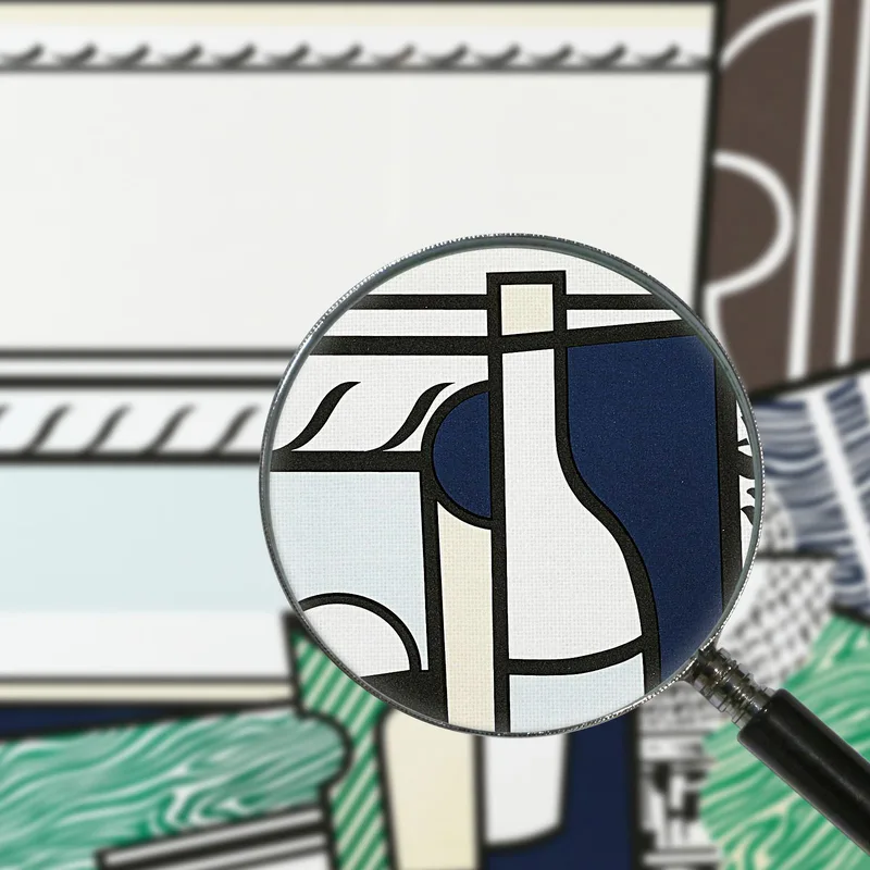Naturaleza Muerta Con Botella Roy Lichtenstein