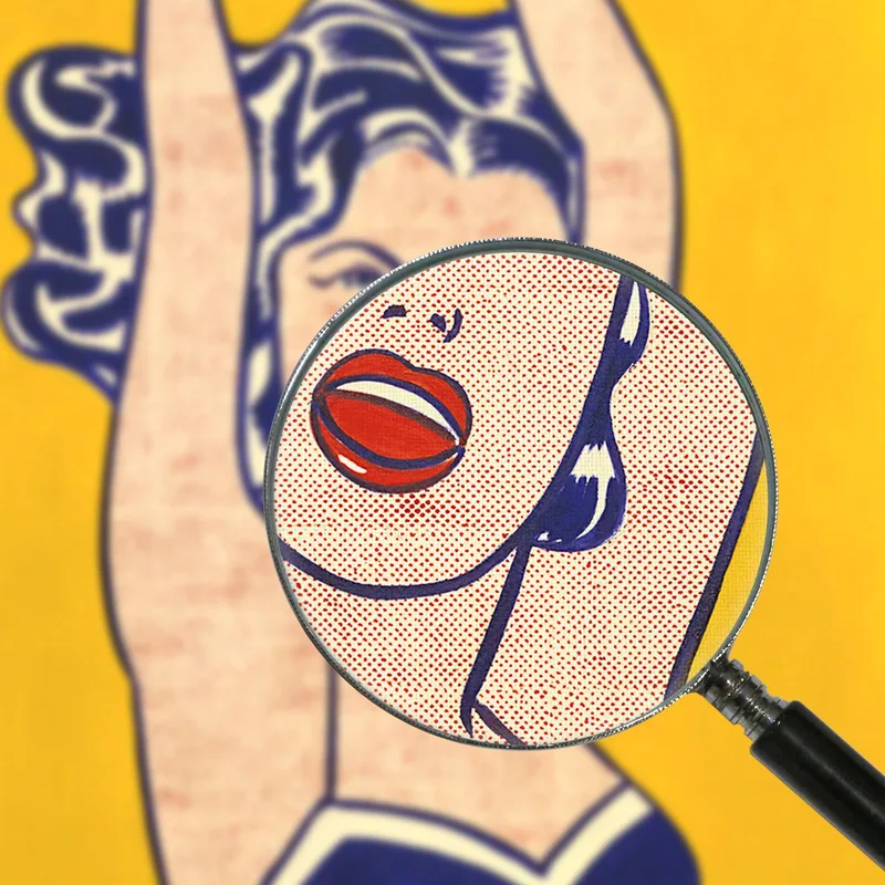 Chica Con Pelota Roy Lichtenstein
