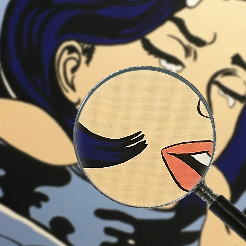 Drowning Girl Roy Lichtenstein