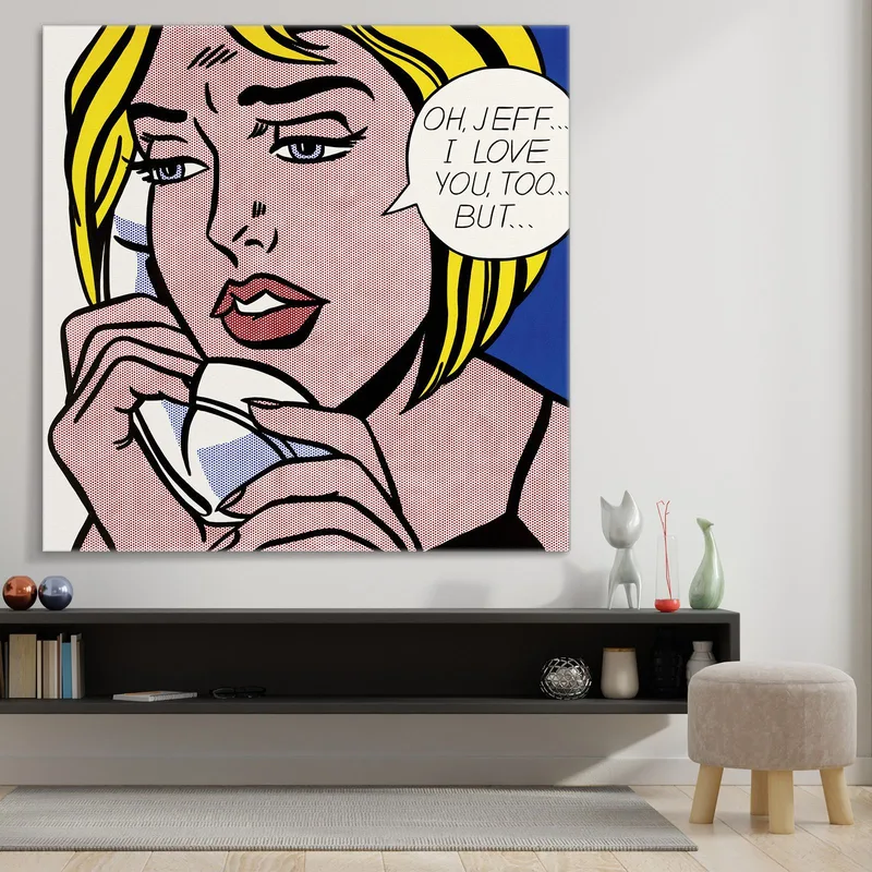 Oh Jeff, Anche Io Ti Amo Ma Roy Lichtenstein
