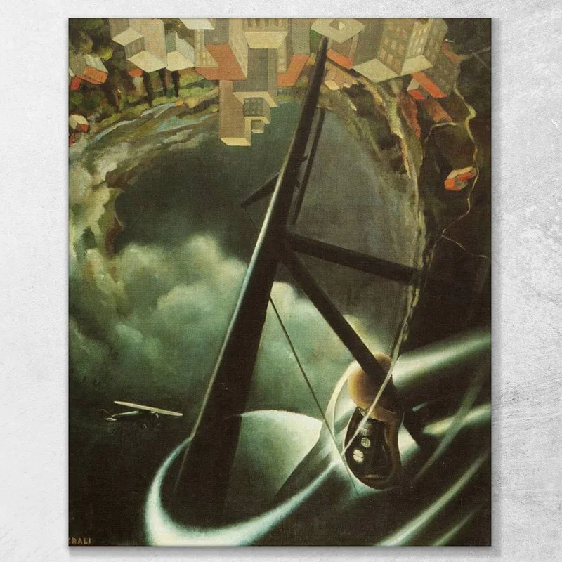 Luftjagd I Tullio Crali