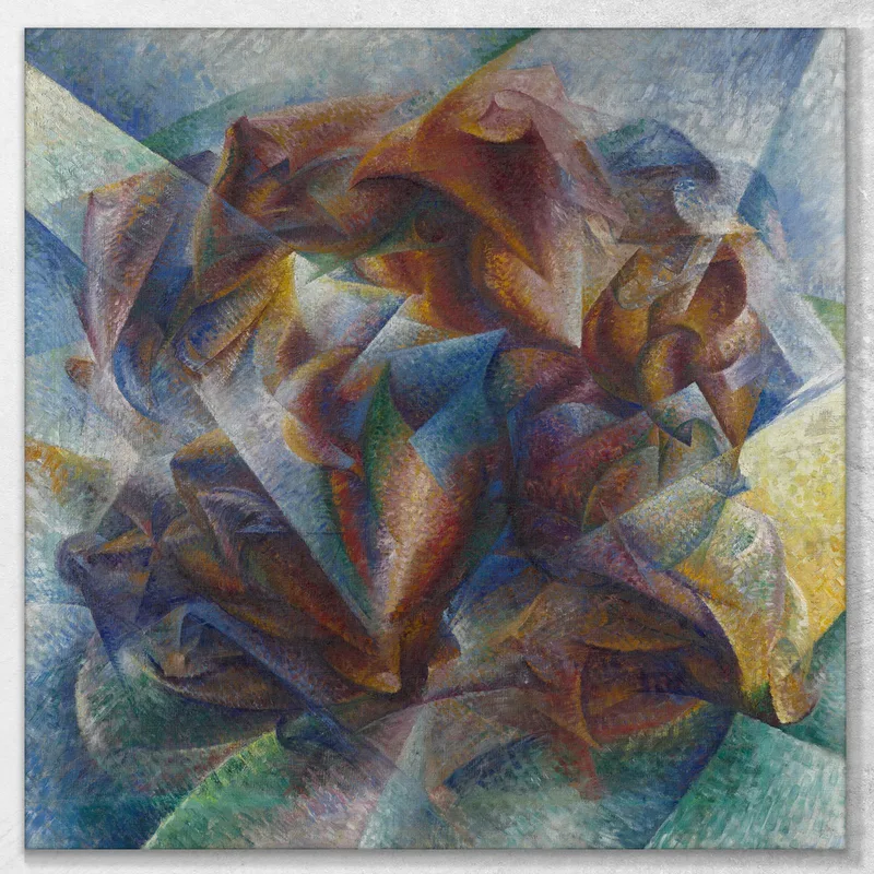 Dynamisme D'Un Joueur De Football Umberto Boccioni