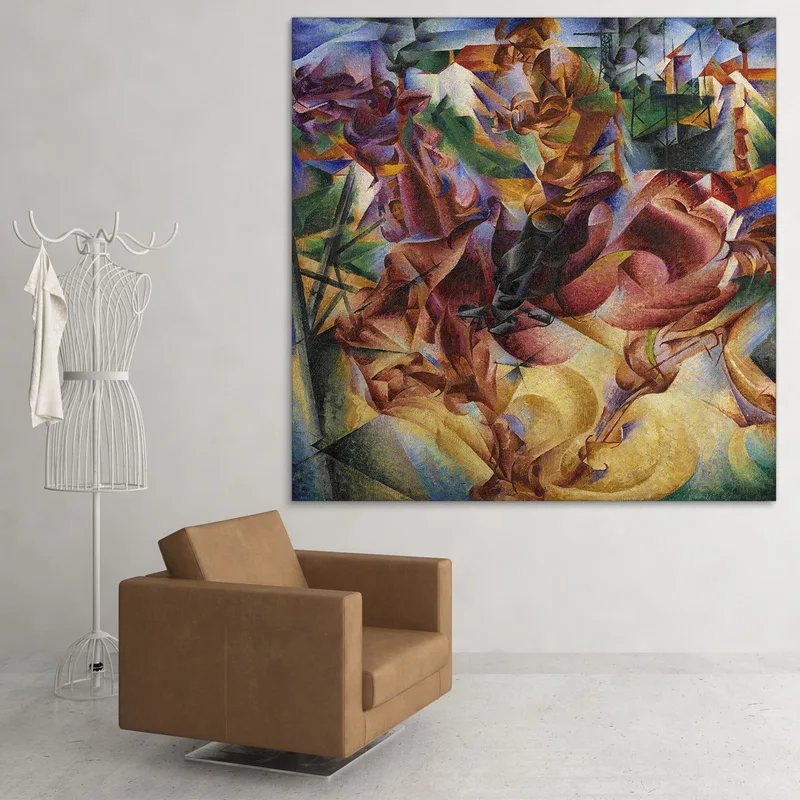 Elasticité Umberto Boccioni