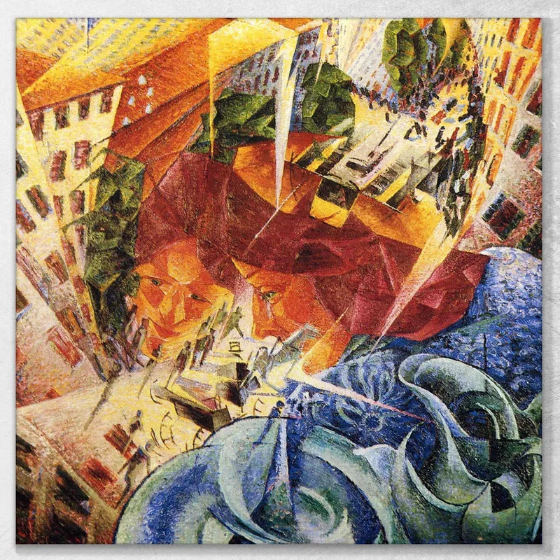 Visioni Simultanee - 1912 Umberto Boccioni