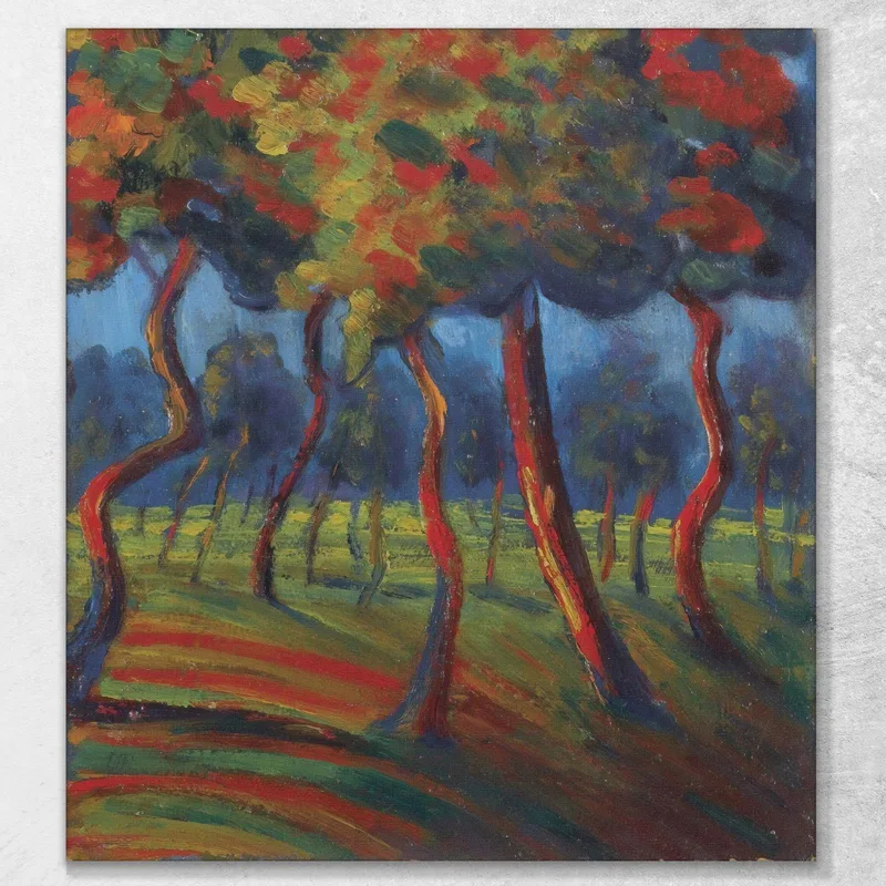 Paesaggio Umberto Boccioni