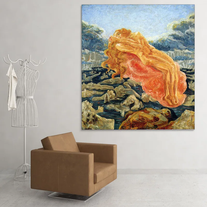Il Sogno (Paolo E Francesca) Umberto Boccioni