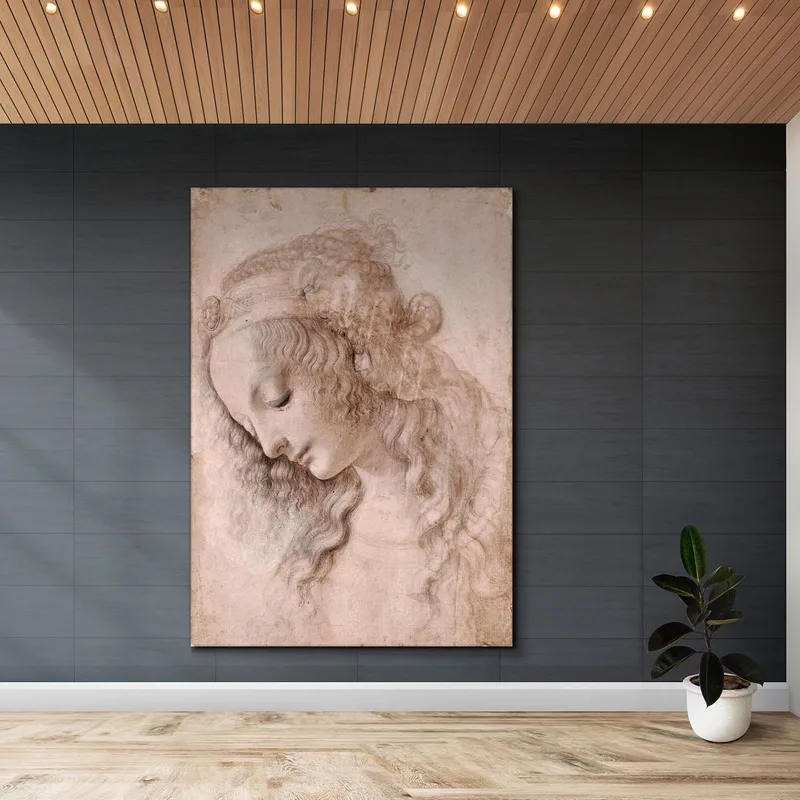 Woman'S Head Leonardo Da Vinci